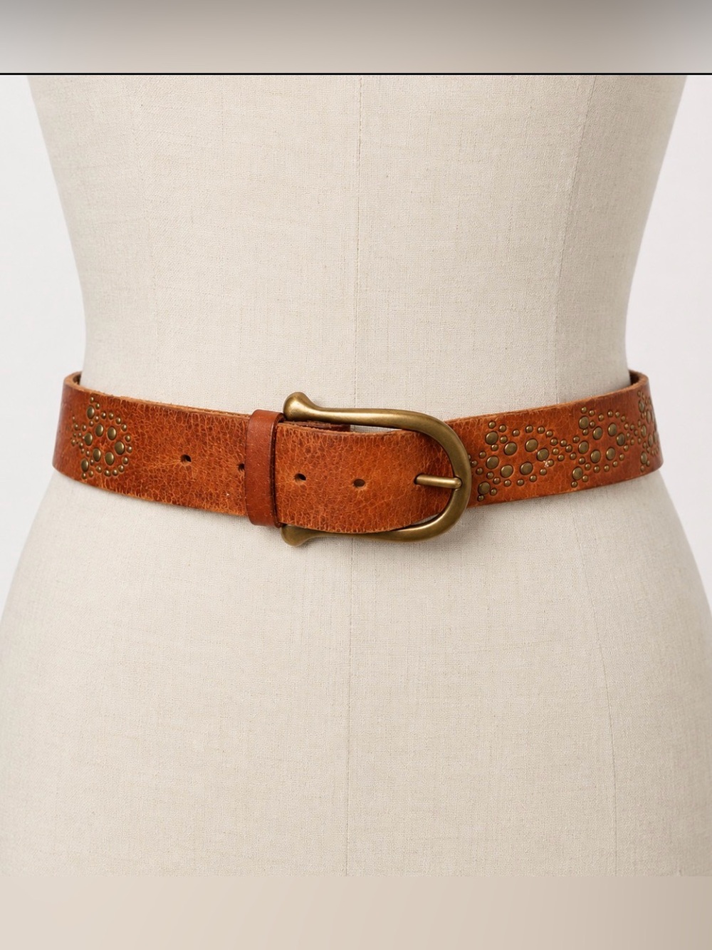 Vintage Linea Pelle Leather Belt